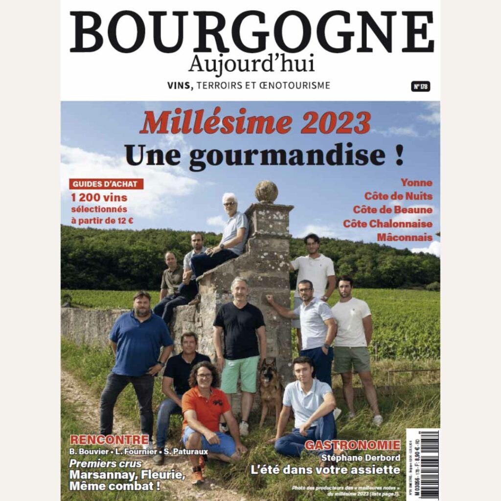 Couverture du magazine Bourgogne Aujourd'hui n°178