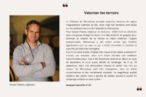 Zoom sur Sylvain Pabion, régisseur du domaine du Château de Marsannay 